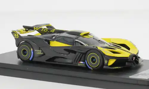 Heute bestellen - Bugatti Bolide, gelb/carbon, 2024, 1 43, Look Smart