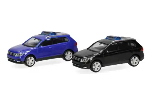 VW 2er Set Tiguan, blau/schwarz, 1 87, Herpa MiniKit - Geprüfte Qualität