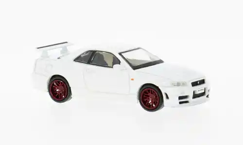 Nissan GTR 34, weiss, 1 87, Micro City 87 - Zertifiziert