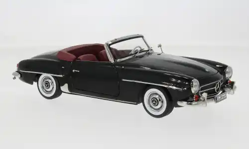 Mercedes 190 SL (W121), schwarz, 1955, 1 18, I-Norev | Neu eingetroffen
