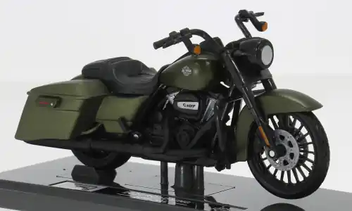 Harley Davidson Road King Special, oliv/schwarz, 2022, 1 18, Maisto - Preishit