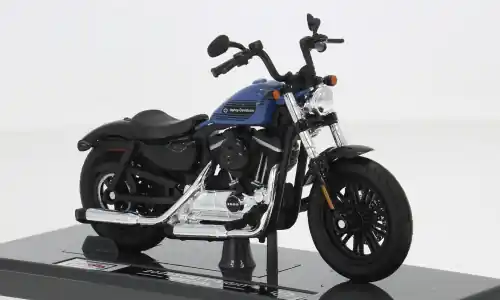 Zertifiziert | Harley Davidson Forty-Eight Special, blau/schwarz, 2022, 1 18, Maisto