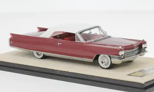 Wochenendangebot | Cadillac Eldorado Biarritz, rot/weiss, 1963, 1 43, Stamp Models