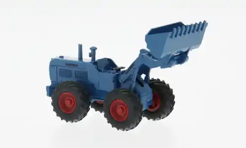 Hanomag Radlader, blau, 1964, 1 87, Wiking - Rabatt