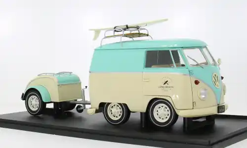 Aktionspreis - VW Kool Kombi, türkis/weiss, 2024, 1 18, Solido
