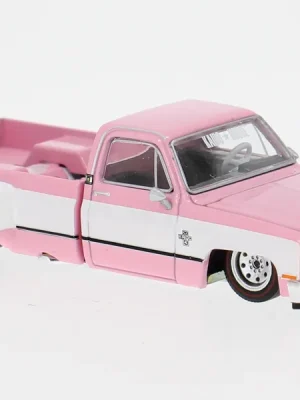 Chevrolet Silverado Dually Vintage Spec V2, pink/weiss, 1980, 1 64, Mini GT | Gleich bestellen