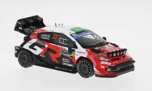 Bestseller - Toyota GR Yaris Rally1, Rallye Monte Carlo, 2026, 33, E.Evans/S.Martin, 1 43, IXO
