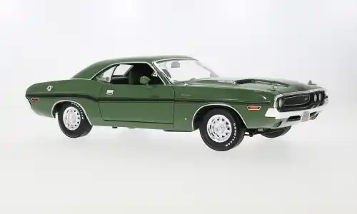 Dodge Challenger R/T, grün, 1970, 1 18, Greenlight - Top-Preis
