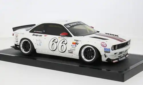 Gleich bestellen - Nissan Silvia S14 Boss Rocket Bunny, weiss, 2024, 1 18, Ottomobile