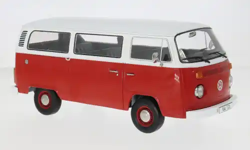 VW T2b Bus, rot/weiss, 1972, 1 18, KK Scale | Sofort bestellbar