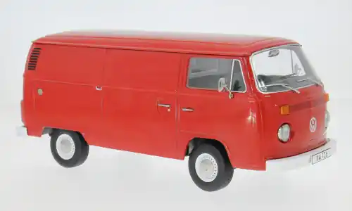 Bewährte Qualität | VW T2b Delivery Van, rot, 1972, 1 18, KK Scale