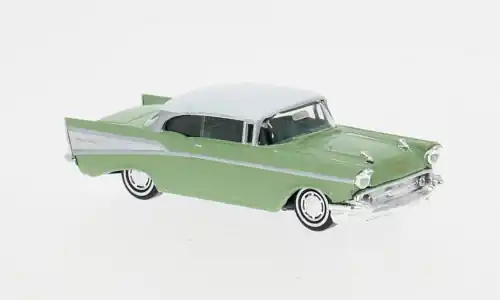 Chevrolet Bel Air, hellgrün/weiss, 1957, 1 87, Busch | Geprüfte Qualität