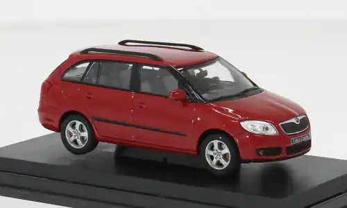 Heute kaufen | Skoda Fabia II Combi, rot, 2007, 1 43, Abrex