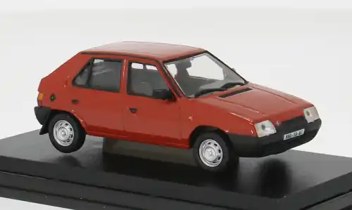 Brandneu | Skoda Favorit 136L, rot, 1988, 1 43, Abrex
