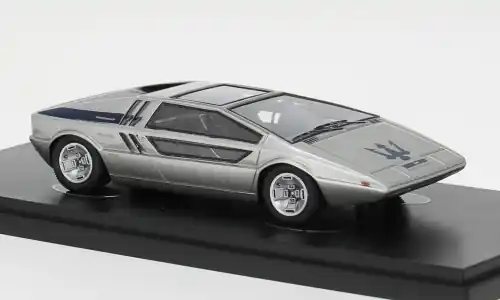 Maserati Bommerang, silber, 1971, 1 43, AutoCult / Masterpiece | Wochenendangebot