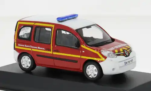Sehr gut bewertet | Renault Kangoo, rot/weiss, 2013, Pompiers (F), 1 43, Norev