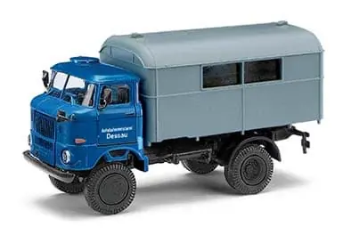 Super-Preis - Vorbestellung ABM Dessau IFA W50 LA Koffer -1 87- -ESPEWE Modell- ***Busch News 03 2026***