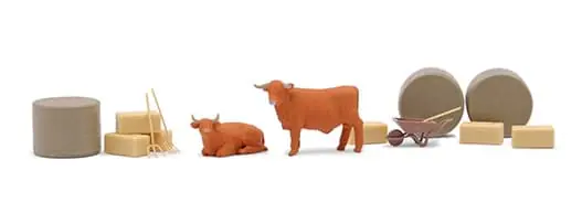 Nur solange der Vorrat reicht | Vorbestellung Kuh mit Stier ***Action Set*** -1 87- ***Busch News 03 2026***