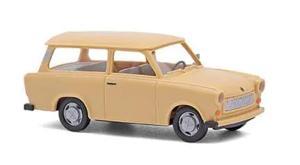 Jetzt erhältlich - Vorbestellung Trabant Kombi -ahorngelb- -1 87- ***Busch News 03 2026***