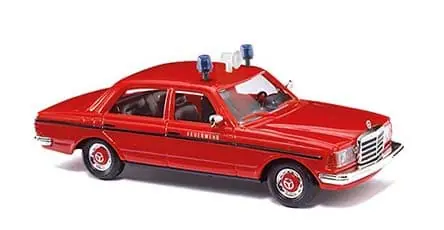 Jetzt verfügbar | Vorbestellung Feuerwehr MB W123 Limousine -1 87- ***Busch News 03 2026***