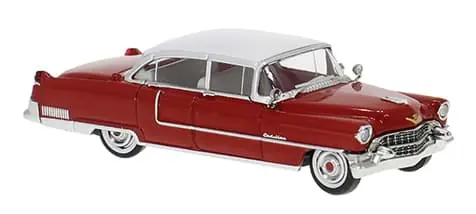 Nur solange der Vorrat reicht - Cadillac Fleetwood 1955, -rot/weiß-