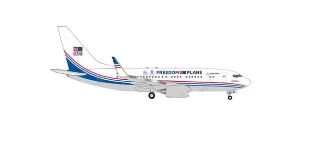 Vorbestellung Boeing 737-700BBJ "Freedom Plane" (1 500) (NH11/12.2026) | Geprüfte Qualität