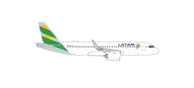 Vorbestellung LATAM Airlines Brasil Airbus A320neo - Brazil Flag livery (1 500) (NH11/12.2026) | Nur für kurze Zeit