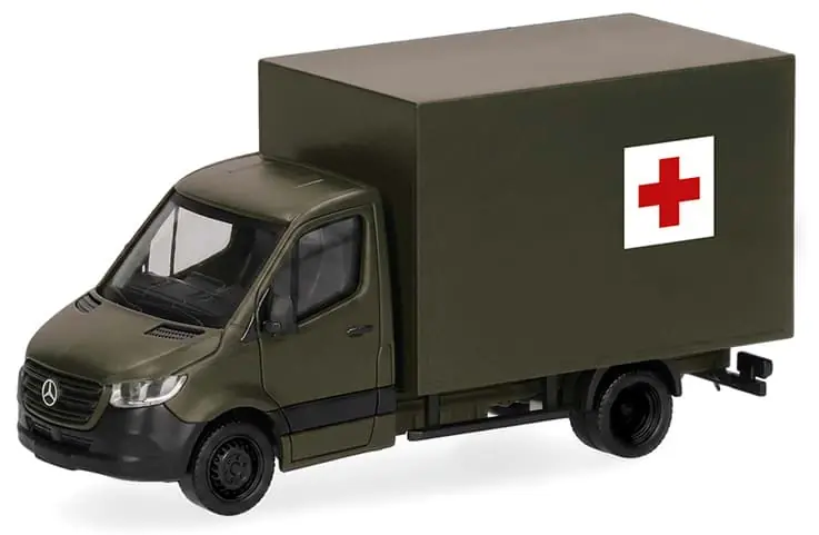 Vorbestellung Schweizer Armee "Rotes Kreuz", MB Sprinter 18 mit Kofferaufbau (CH) (NH01/02.2027) | Aktionspreis