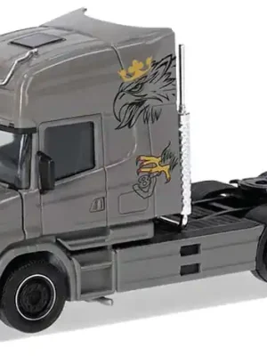 Extra sparen - VORBESTELLUNG Scania Hauber 04 Topline Zugm. 3achs vvsp., nardograu "Greif" (Farbvariante) (NH01/02.2027)