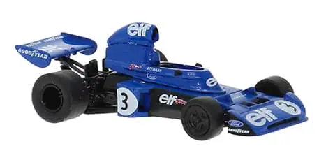 Qualitätsprodukt - Tyrrell 006, Weltmeisterauto 1973 von Jackie Stewart