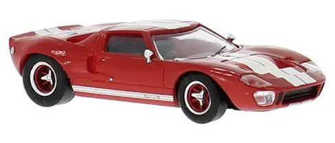 Premium-Qualität - Ford GT40 1966 -rot/weiß-