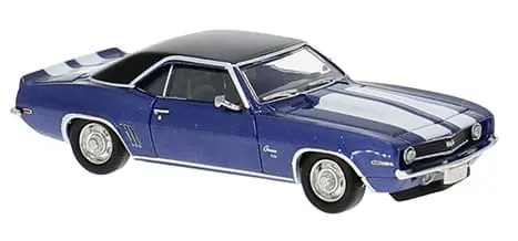 Neuzugang - Chevrolet Camaro ´69 -blau met.- --mit neuen Felgen-
