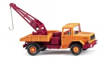 Nur solange der Vorrat reicht | Magirus Deutz Abschleppwagen -orange/weinrot-