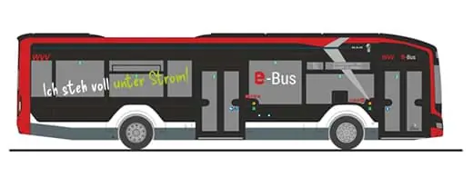Vorbestellung Würzburger Straßenbahn MAN Lion´s City 12 E ***Neuheit 09_10_2026*** - Angebot
