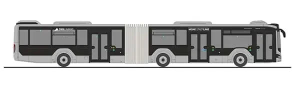 Bestpreis - Vorbestellung HAVAG Halle/Saale MAN Lion´s City 18 ´18 G ***Neuheit 09_10_2026***