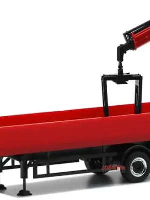 Medi EuroPritschen Aufl. mit Ladekran (Pritsche rot, Chassis schwarz) - Bewährte Qualität