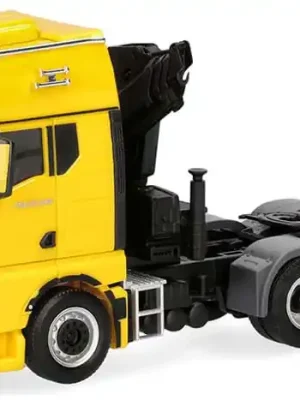 MAN TGX GX Schwerlastzugm. mit Ladekran 3achs, gelb -- MAN Promotion-Modell -- - Top-Angebot