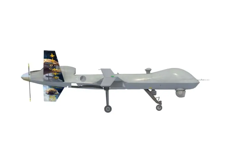 Bestellbar - Vorbestellung Royal Netherlands Air Force MQ-9A Reaper - 306 Squadron "70 Years" (1 72) (NH09/10.2026)