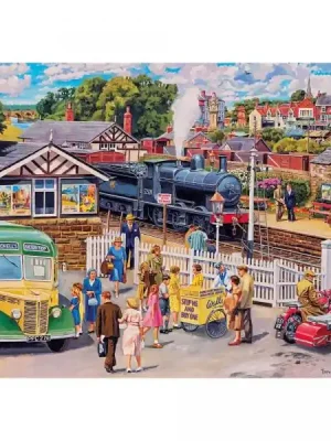 Top bewertet - Puzzle 1000 pièces Friandises à la Gare - Gibsons