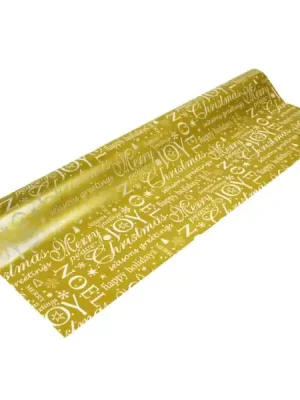 Geschenkpapier Breite 50 cm Gold - Beaumont - Direkt ab Werk