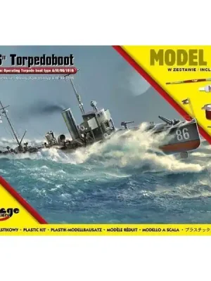 A86 Deutsches Torpedoboot (Modellbausatz) - Mirage Hobby - Jetzt verfügbar