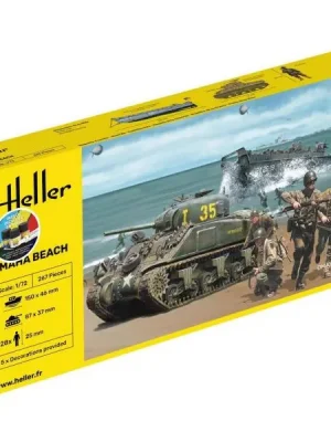 Jetzt bestellen | Militärmodelle und Figuren Starter Kit - Omaha Beach - Heller