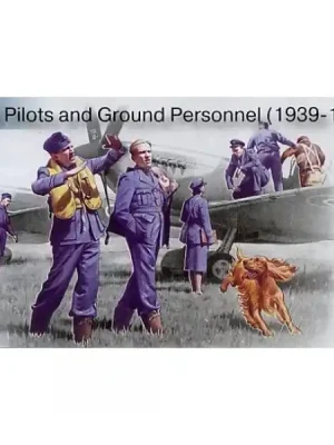 Gleich bestellen | Figurines 2ème Guerre Mondiale Pilotes et mécaniciens RAF 1939-1945 - ICM