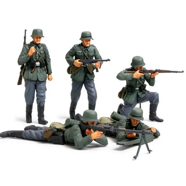 Figuren Zweiten Weltkrieg Deutsche Infanterie - Tamiya - Zeitlich begrenzt