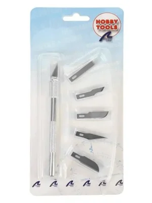 Skalpell-Hobby-Messer N1 mit 6 Klingen - Artesania | Super-Preis