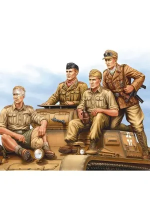 4 Miniaturen der Bundeswehr Deutsche Tropenpanzerbesatzung - Hobby Boss | Einfach bestellen
