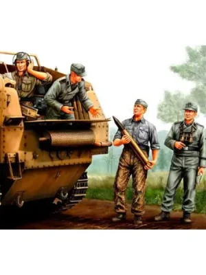 Zertifiziert - Modellfiguren Deutsche Besatzung von GSP 84402 - Hobby Boss