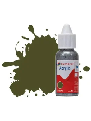 Werkspreis - Farbe N ° 155 Olivbraun - Matt Acryl 14 ml - Humbrol