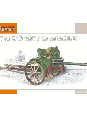 Zubehör für Modelltank Canon KPUV VZ.37 PAK 37 - Special Hobby - Jetzt neu