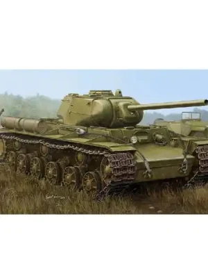Zertifiziert - Modellpanzer KV-1S / 85 sowjetischer schwerer Panzer 1944 - Trumpeter